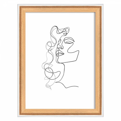 Walther Silhouette 13x18cm beuken fotolijst