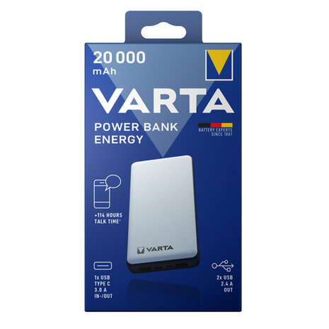 Varta Power Bank 20.000 mAh