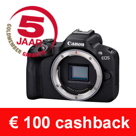 Canon EOS R50 Body zwart