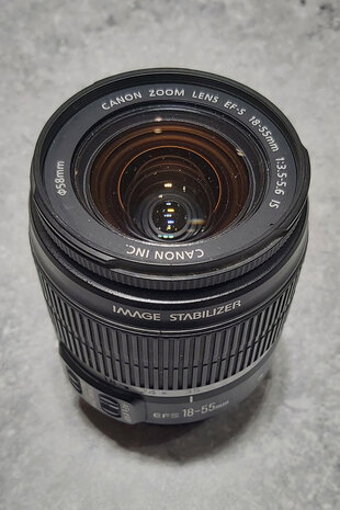 Canon EF-S 18-55mm IS occasion