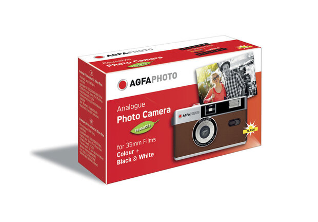 Agfaphoto Reusable Photo Camera brown