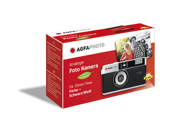 Agfaphoto Reusable Photo Camera black