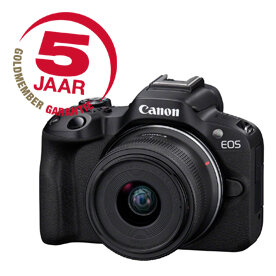 Canon EOS R50 ZWART + RF-S 18-45 IS STM