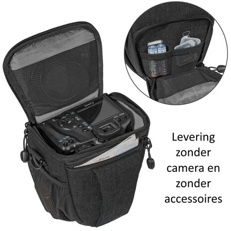 Pedea Holster-M Fashion Pro zwart fototas