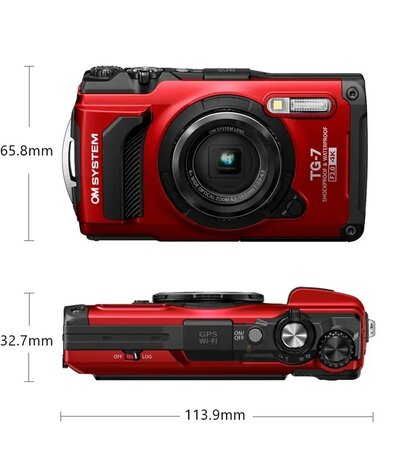 OM System Tough TG-7 Red