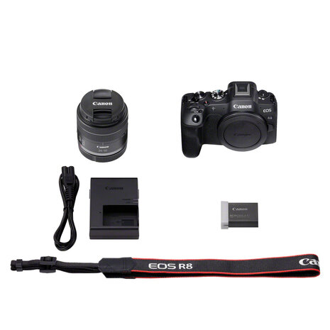 Canon EOS R8 + RF 24-50mm F/4.5-6.3 IS STM