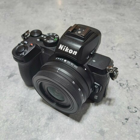 Nikon Z50 + Nikkor Z DX 16-50mm f3.5-6.3 VR occasion