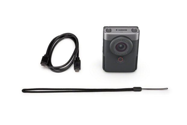 Canon Powershot V10 Vlog kit zilver