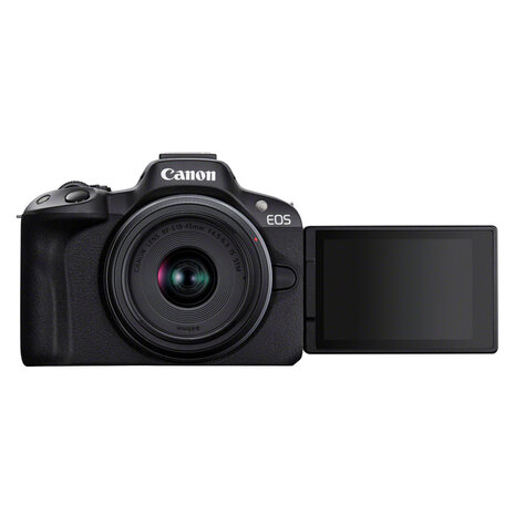 Canon EOS R50 ZWART + RF-S 18-45 IS STM