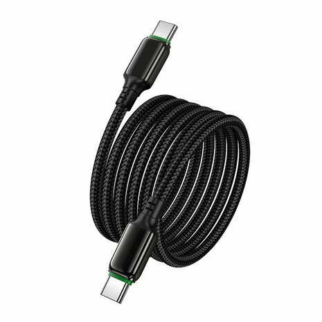 Hoco 60W kabel USB-C naar USB-C nylon