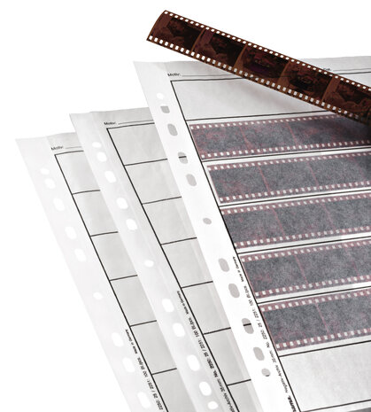 Hama negatiefbladen pergamijn 7x6 strips kleinbeeld