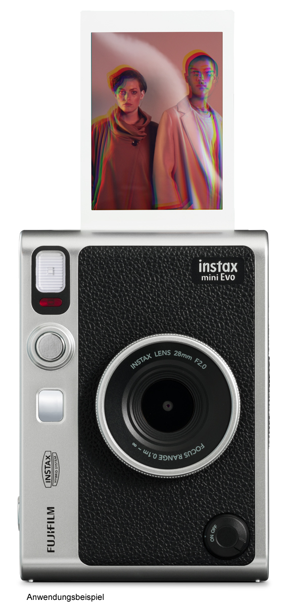 Fujifilm Instax Mini Evo zwart type C - Foto Leenarts