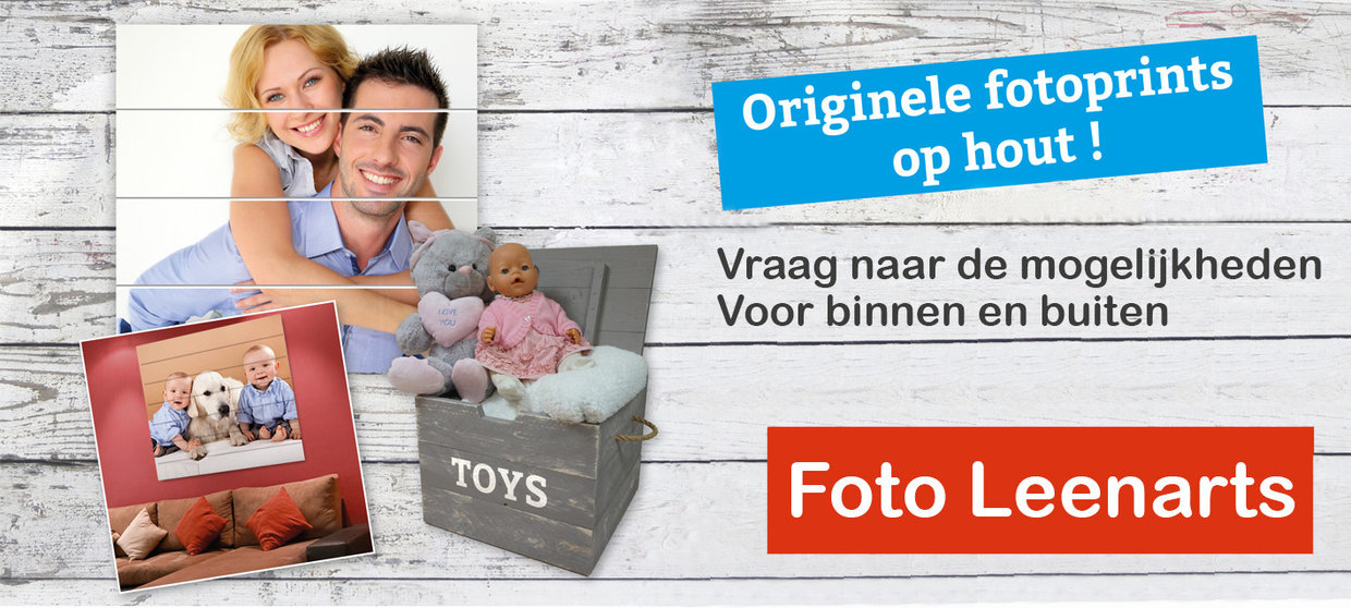 Foto-op-hout