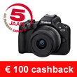 Canon EOS R50 ZWART + RF-S 18-45 IS STM